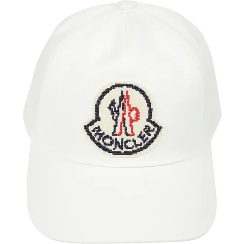 Sporty Baseball Cap for Men and Women , male, Sizes: ONE SIZE - Moncler - Modalova