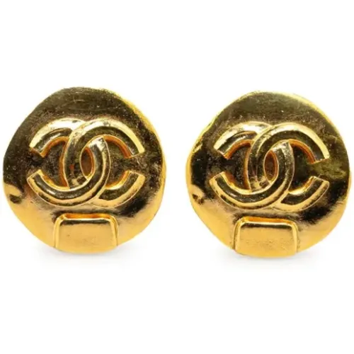 Pre-owned Metal chanel-jewelry , female, Sizes: ONE SIZE - Chanel Vintage - Modalova