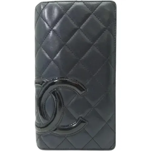 Pre-owned Leather wallets , female, Sizes: ONE SIZE - Chanel Vintage - Modalova