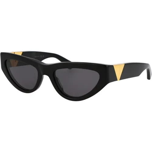 Sonnenbrille , Damen, Größe: 55 MM - Bottega Veneta - Modalova