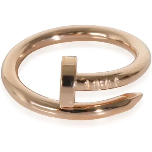 Pre-owned Rose Gold rings , female, Sizes: ONE SIZE - Cartier Vintage - Modalova