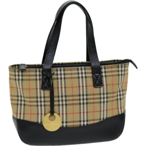 Pre-owned Canvas Handtaschen , Damen, Größe: ONE Size - Burberry Vintage - Modalova