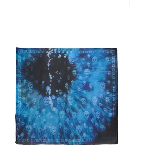Ss23 Silk Scarf - Luxurious and Sophisticated , female, Sizes: ONE SIZE - alexander mcqueen - Modalova
