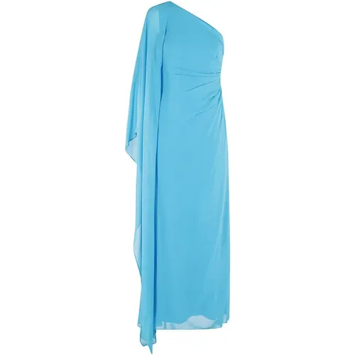 Klare Blaue Kleider Regular Fit , Damen, Größe: XL - Max Mara - Modalova