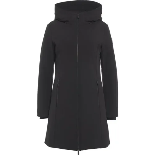 Schwarzer Parka Aw24 Damenbekleidung , Damen, Größe: S - Woolrich - Modalova