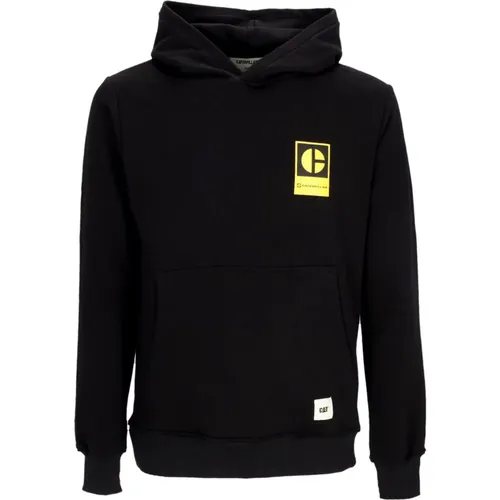 Leichter Kapuzenpullover Block C , Herren, Größe: XL - CAT - Modalova