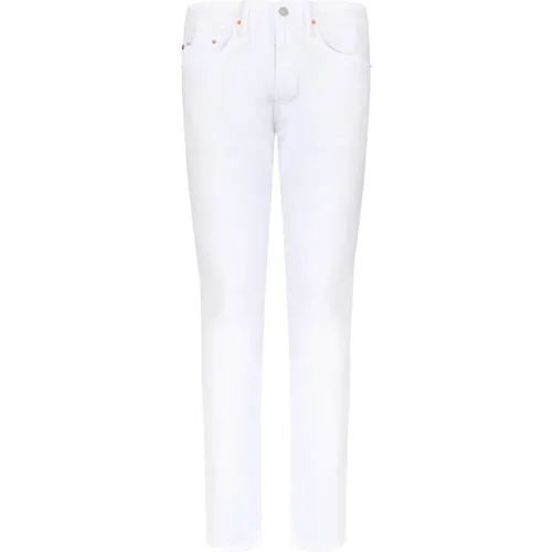 Weiße Stretch-Jeans Modell 710751054 , Damen, Größe: W32 - Polo Ralph Lauren - Modalova