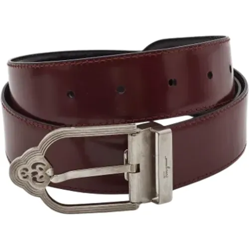 Pre-owned Leather belts , female, Sizes: ONE SIZE - Salvatore Ferragamo Pre-owned - Modalova