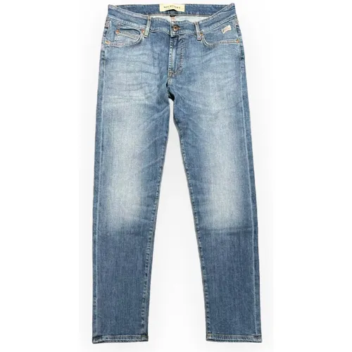 Classic Denim Jeans for Men , male, Sizes: W35, W36, W33, W32 - Roy Roger's - Modalova