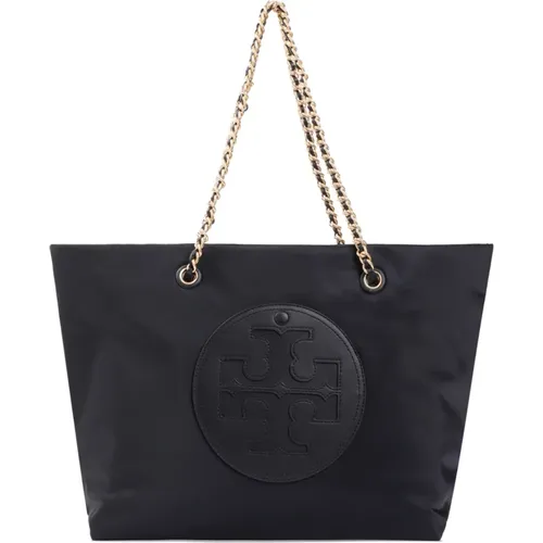 Shopper Bag with Golden Chain Handles , female, Sizes: ONE SIZE - TORY BURCH - Modalova