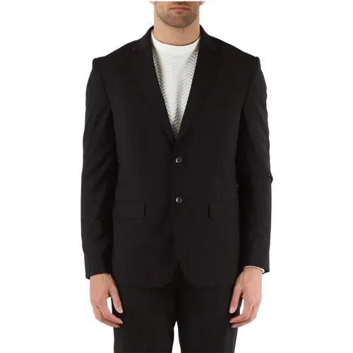 Regular Fit Viscose Jacket with Button Closure , male, Sizes: L, M, S, XL - Antony Morato - Modalova