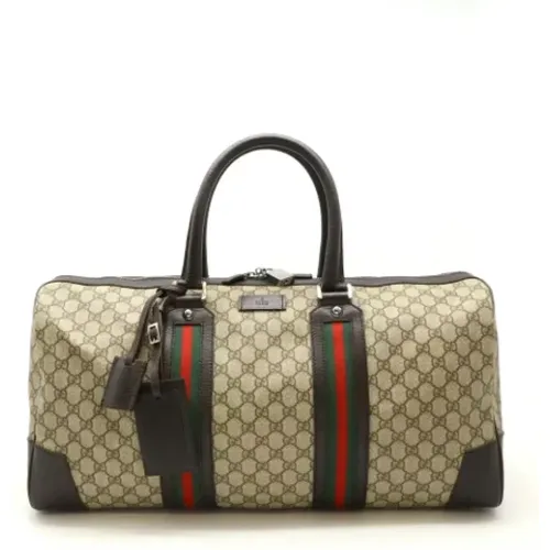 Pre-owned Leather travel-bags , female, Sizes: ONE SIZE - Gucci Vintage - Modalova