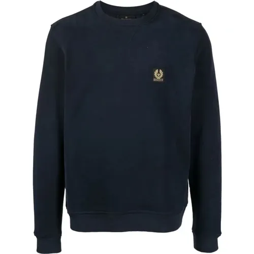 Dark Ink Sweatshirt , male, Sizes: S, XL, 2XL, M - Belstaff - Modalova
