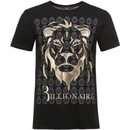 T-shirt with Printed Logo , male, Sizes: XS - Billionaire - Modalova