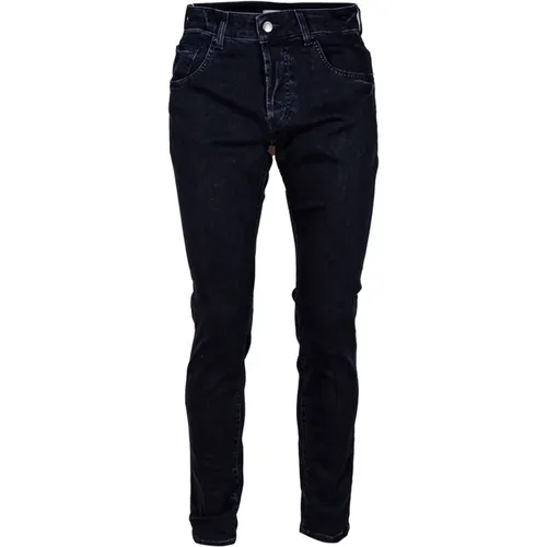 Milano Slim Fit Jeans Made in Italy , male, Sizes: W32, W36 - Don The Fuller - Modalova