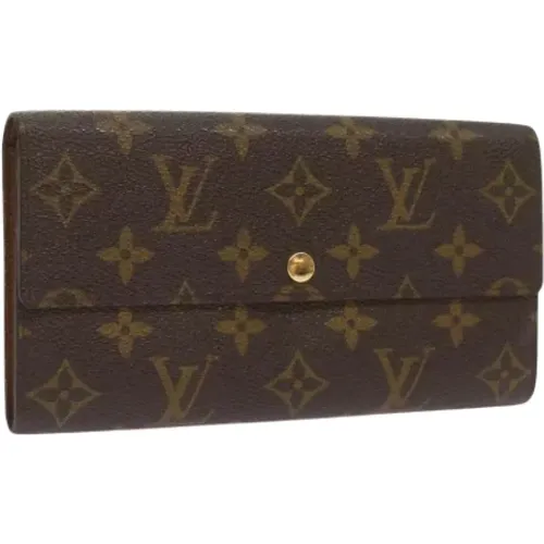 Pre-owned Canvas wallets , female, Sizes: ONE SIZE - Louis Vuitton Vintage - Modalova