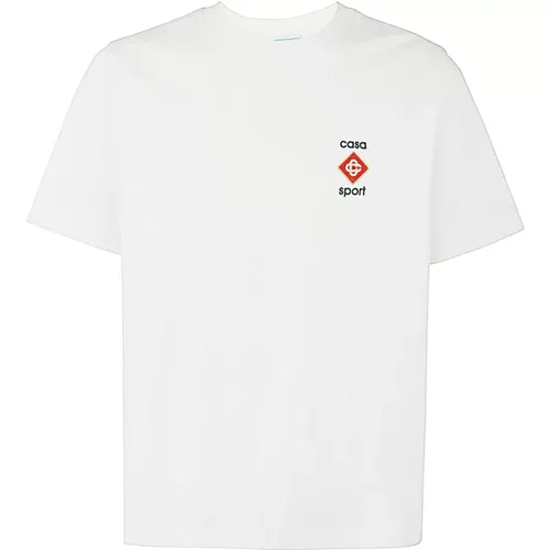 Sport Logo 3F Printed T-Shirt , male, Sizes: 2XL - Casablanca - Modalova