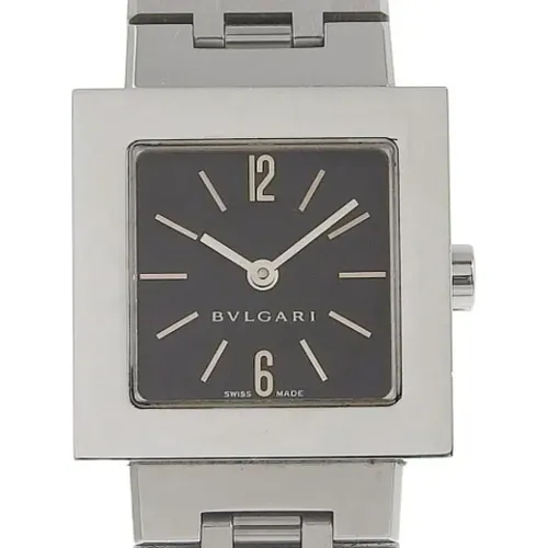 Pre-owned Stainless Steel watches , female, Sizes: ONE SIZE - Bvlgari Vintage - Modalova