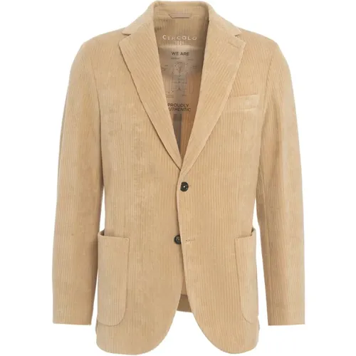 Blazer Aw24 Mens Clothing , male, Sizes: 2XL, M, XL, L - Circolo 1901 - Modalova