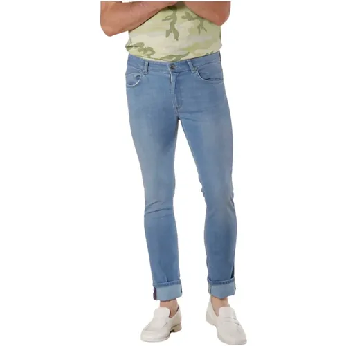 Slim-fit Jeans,Beiger Damen Langblazer aus Technischem Stoff - Mason's - Modalova
