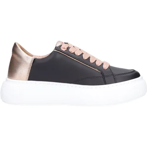 Sneakers Schwarz , Damen, Größe: 37 EU - Alexander Smith - Modalova