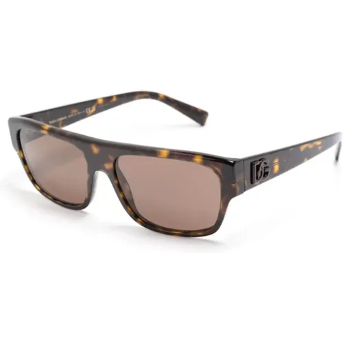 Dg4455 50273 Sunglasses , male, Sizes: 57 MM - Dolce & Gabbana - Modalova