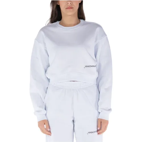 Crop Sweatshirt , Damen, Größe: S - Hinnominate - Modalova
