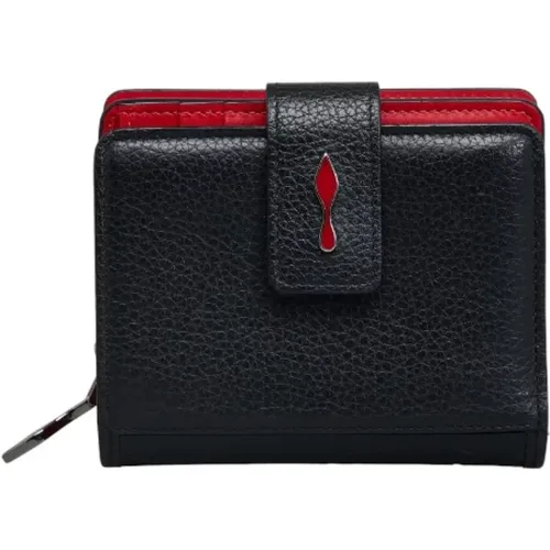 Pre-owned Leather wallets , female, Sizes: ONE SIZE - Christian Louboutin Pre-owned - Modalova