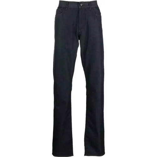 Cotton Cashmere Jeans with Pockets , male, Sizes: 2XL - Canali - Modalova