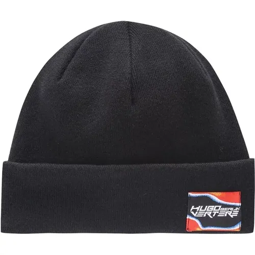 Hugo x Vertere Berlin Xertere Beanie , male, Sizes: ONE SIZE - Hugo Boss - Modalova