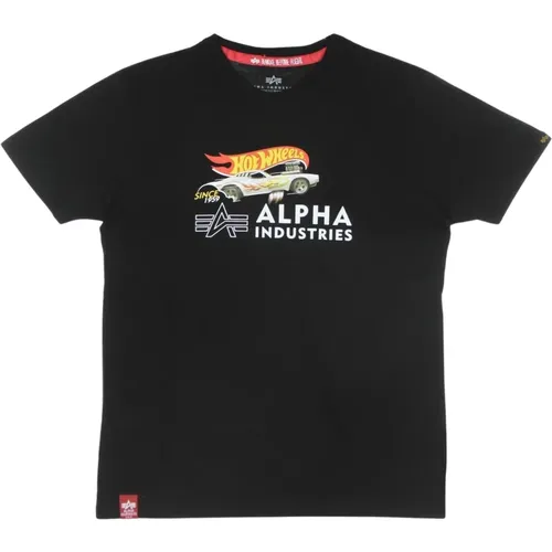 Rodger Dodger Tee T-Shirt , Herren, Größe: XL - alpha industries - Modalova