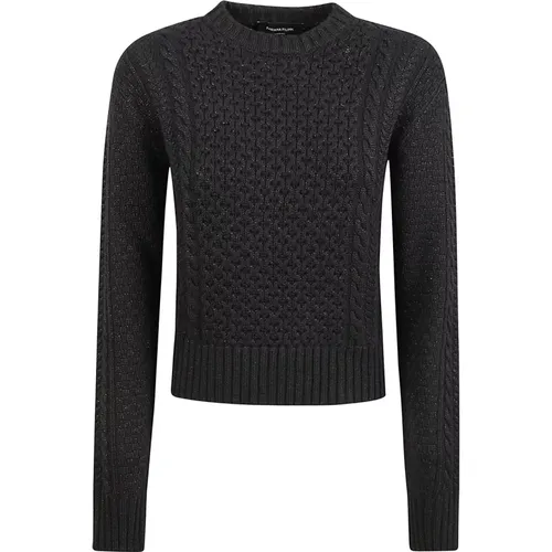 Schwarze Pullover für Frauen , Damen, Größe: XS - Fabiana Filippi - Modalova