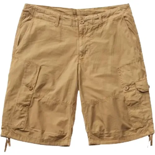 Cargo Shorts Herren , Herren, Größe: W30 - Blauer - Modalova