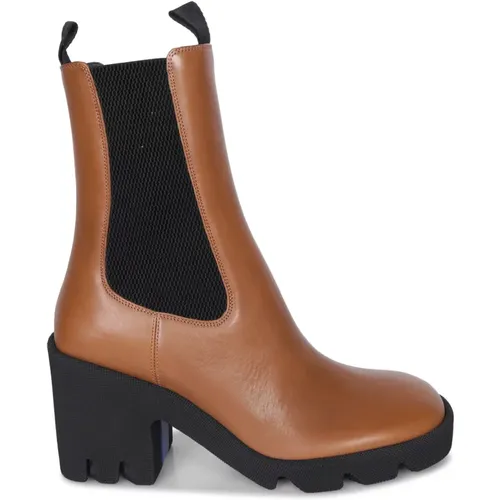 Ankle Boots Elegant Style , female, Sizes: 5 UK, 3 UK, 6 UK, 7 UK - Burberry - Modalova