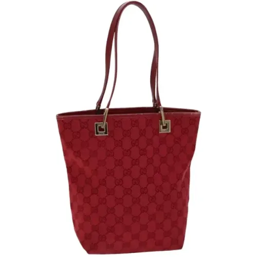 Pre-owned Canvas totes , female, Sizes: ONE SIZE - Gucci Vintage - Modalova