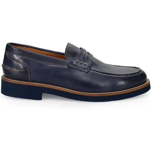 Moccasin Shoes , male, Sizes: 7 UK, 8 UK, 9 UK - Sangiorgio - Modalova