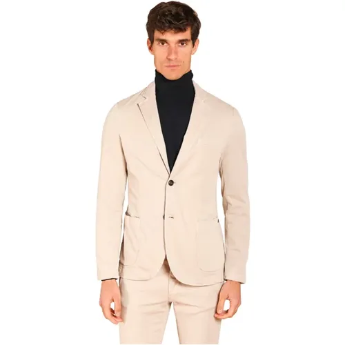 Da Vinci Blazer aus Gabardine Regular Fit , Herren, Größe: M - Mason's - Modalova