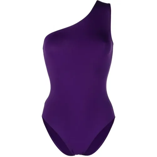 Dark One-Shoulder Swimsuit , female, Sizes: L, 2XS, XS - Eres - Modalova