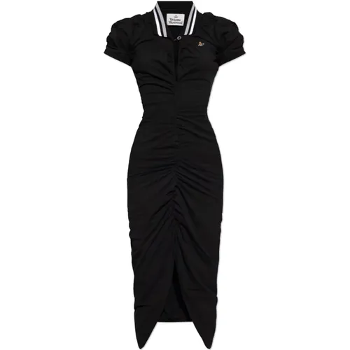 Kleid mit Raffung , Damen, Größe: M - Vivienne Westwood - Modalova