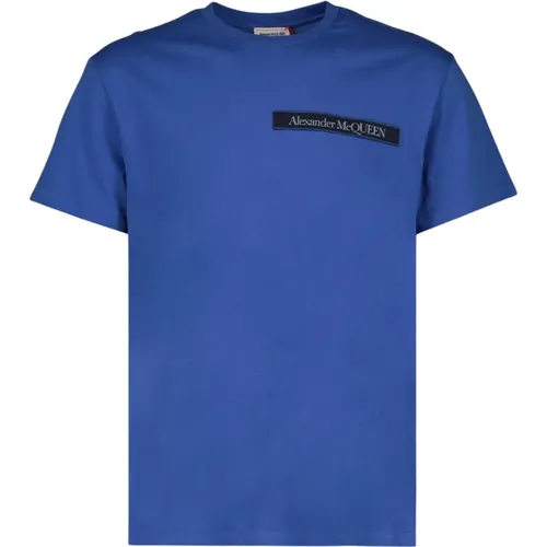Logo Band T-Shirt , male, Sizes: XL - alexander mcqueen - Modalova