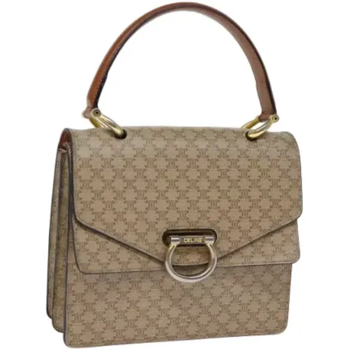 Pre-owned Canvas celine-bags , female, Sizes: ONE SIZE - Celine Vintage - Modalova