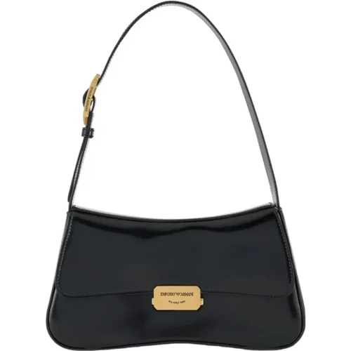 Damen Schultertasche in Schwarz - Emporio Armani - Modalova