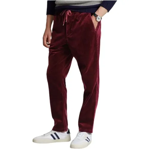 Corduroy Prepster Pants , male, Sizes: XS, L - Polo Ralph Lauren - Modalova