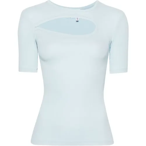 Short Sleeve Jersey T-Shirt , female, Sizes: L, M, S - Remain Birger Christensen - Modalova