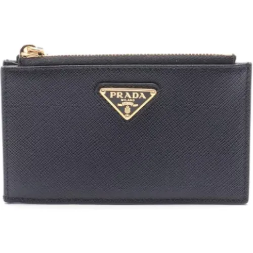 Pre-owned Leather wallets , female, Sizes: ONE SIZE - Prada Vintage - Modalova