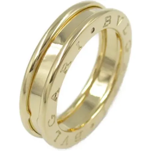 Pre-owned Gold rings , female, Sizes: ONE SIZE - Bvlgari Vintage - Modalova