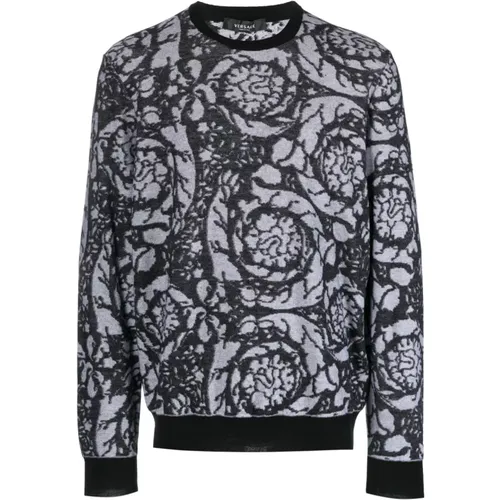 Barock Strickpullover Versace - Versace - Modalova