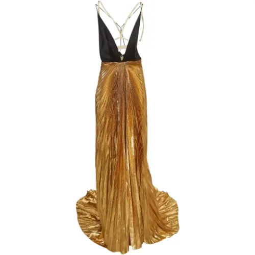Pre-owned Satin dresses , female, Sizes: S - Gucci Vintage - Modalova