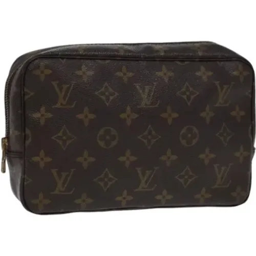 Pre-owned Canvas clutches , female, Sizes: ONE SIZE - Louis Vuitton Vintage - Modalova