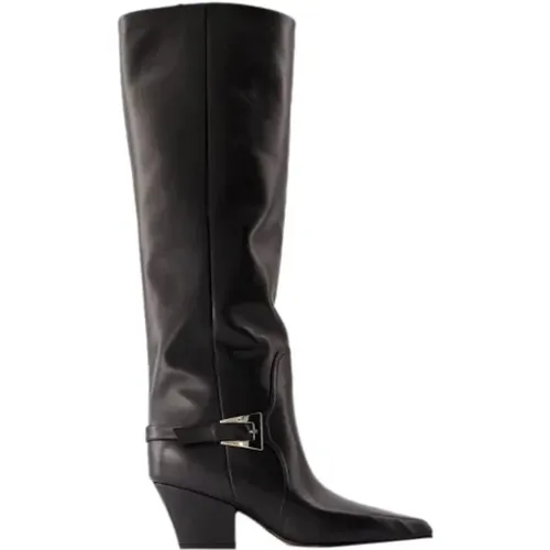 Leather boots , female, Sizes: 3 UK - Paris Texas - Modalova